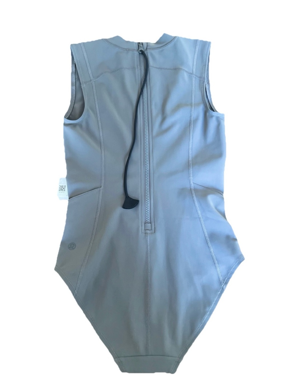Lululemon NWT $128 Gray Zip Back Paddle Board Swimsuit Medium Bum Coverage SZ 4 - Picture 8 of 16